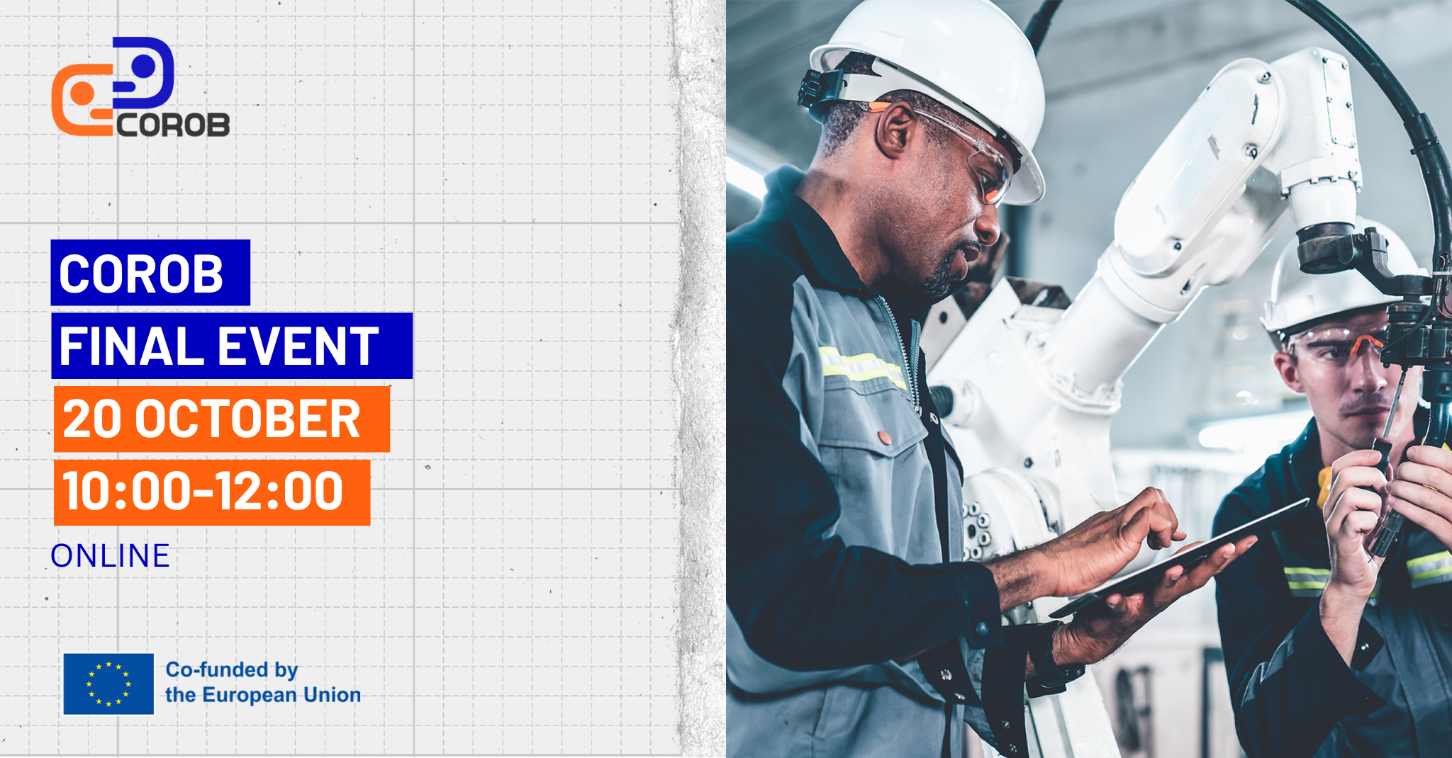 COROB Final Event - Flexible Manufacturing in Action: AI, Data and Cooperative Robotics